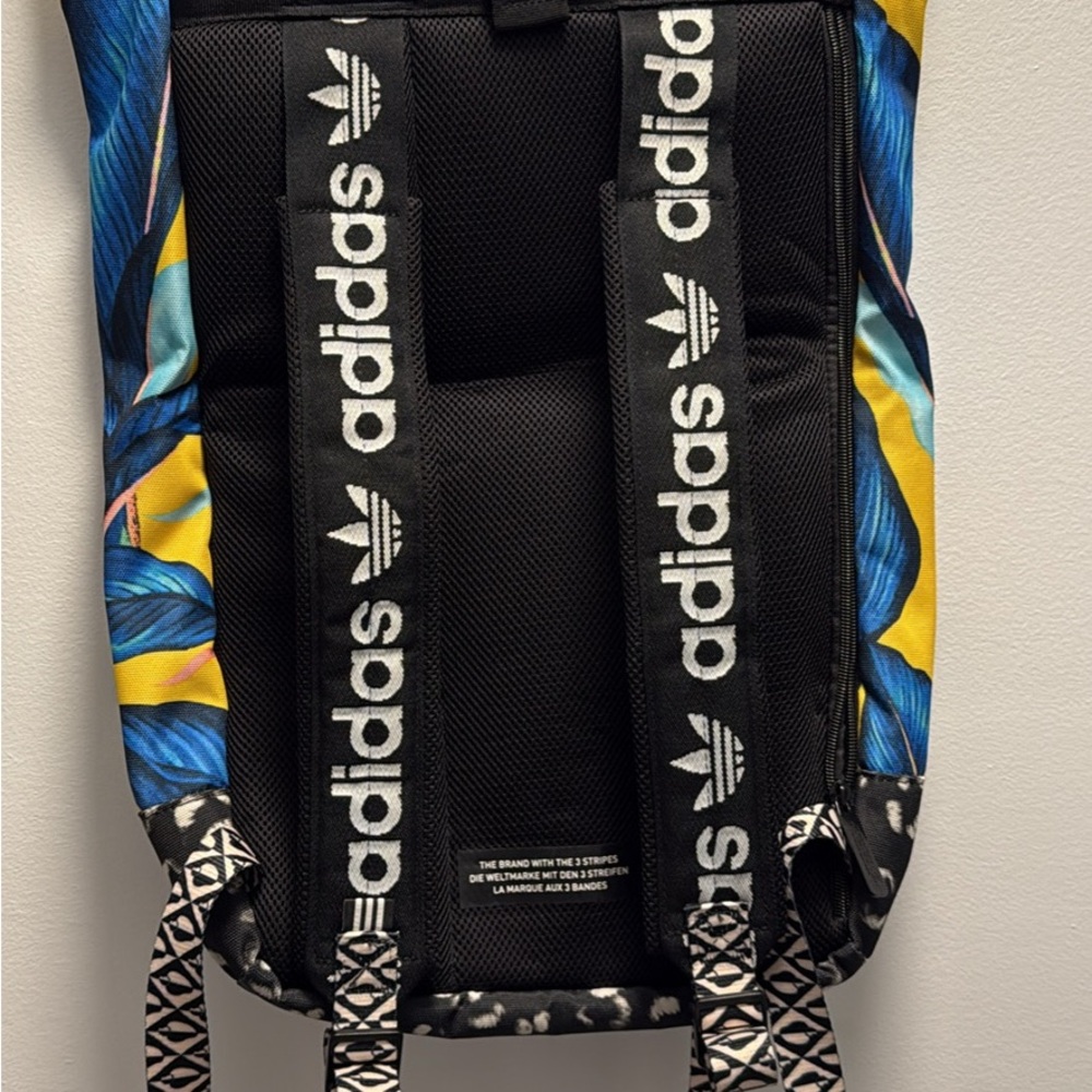 Adidas x The Farm (RIO) Roll-Top Backpack Brazilian Beautiful Forest - Picture 2 of 8